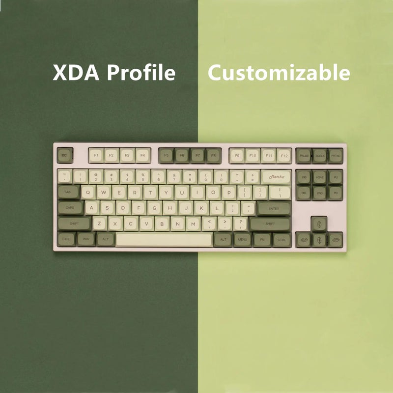 Y&D PBT Mechanical Gaming Keyboard Keycaps - Sublimation Dye, Personalized Colorful Keycaps Set - Image 1